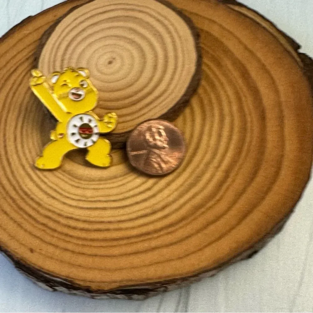 Sunshine Yellow Bear Enamel Pin/ Brooch